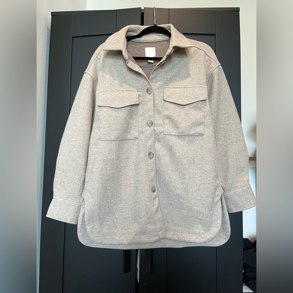 NWOT H&M Oversized Shacket - Small